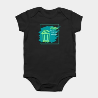 Talkin' Trash Baby Bodysuit